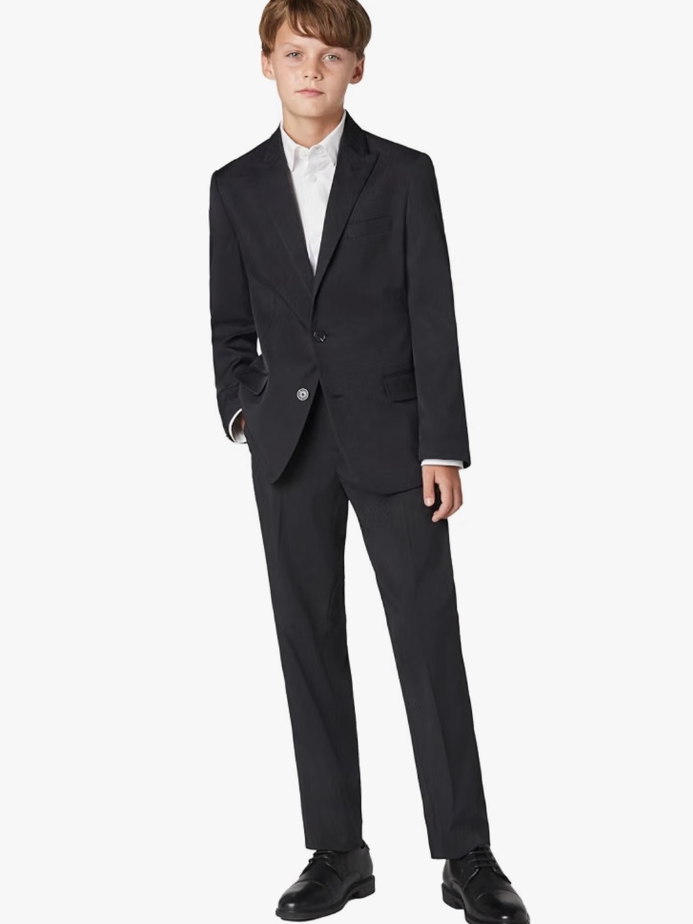Calvin Klein Boy’s 2Pc Single Breasted Jacket & Straight Leg Dress Pants Set